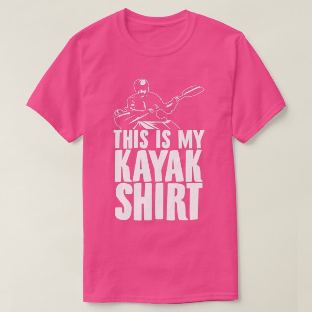 Camiseta Kayak kayaker remo deporte remo de canoa remo r (Diseño del anverso)