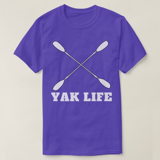 Camiseta Kayak Kayaking Life Water Sports Paddle Adventure  (Diseño del anverso)