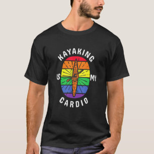 Camiseta Kayak Kayaking Ropa De Verano Lgbtq Rainb