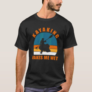 Camiseta Kayak Lake Life Kayaking Me Hace Mimar