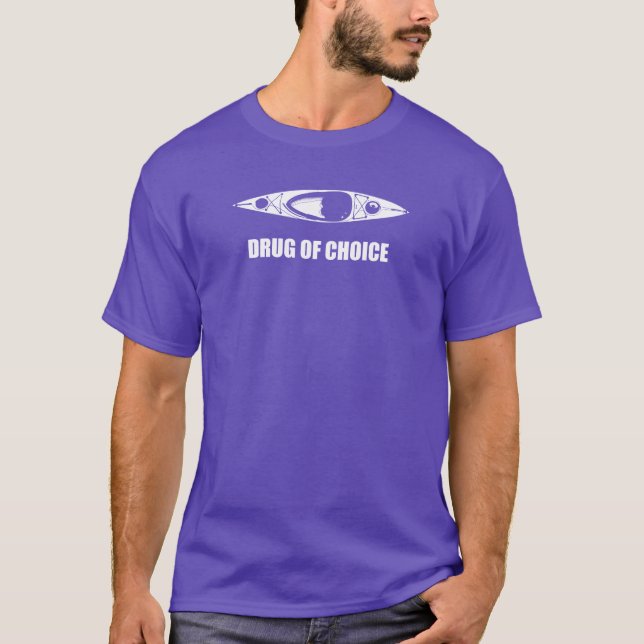 Camiseta Kayak, Medicamento De Elección (Anverso)