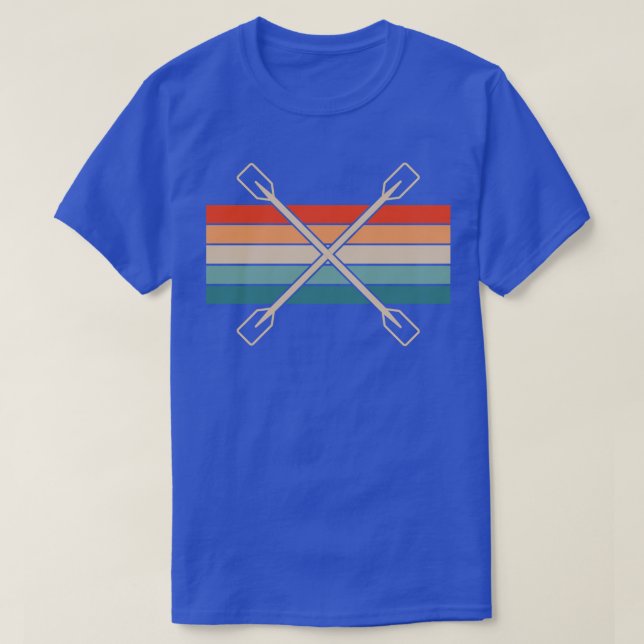 Camiseta Kayak Paddle Retro 1 (Diseño del anverso)