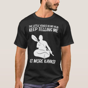 Camiseta Kayak para hombres y mujeres Barco de kayak Kayaki