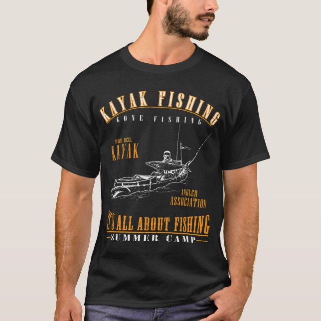 Camiseta Kayak / pesca (Anverso)