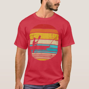 Camiseta Kayak Pescador Vintage retro