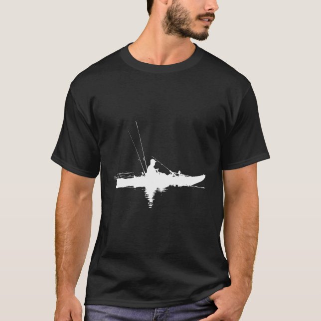 Camiseta Kayak Pescando Kayak (Anverso)