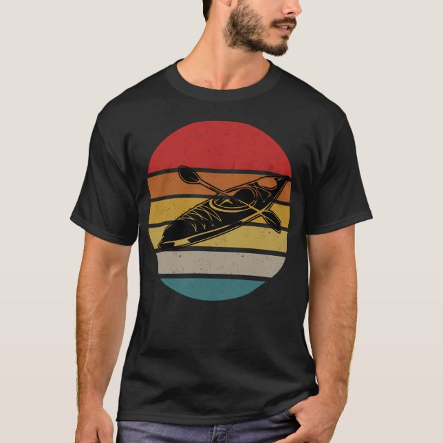Camiseta Kayak Retro (Anverso)
