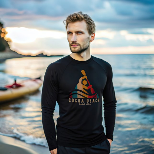 Camiseta Kayak Retro Cocoa Beach (Subido por el creador)