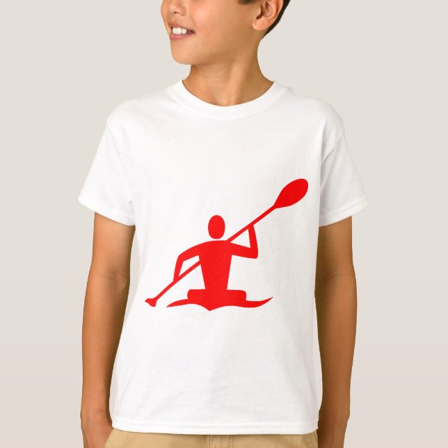 Camiseta Kayak - Rojo (Anverso)