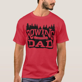 Camiseta Kayak Rowing Dad