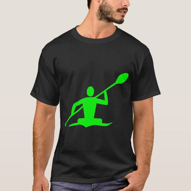 Camiseta Kayak - Verde (Anverso)
