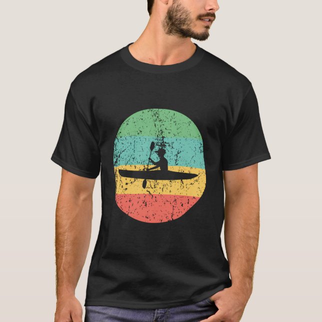 Camiseta Kayak Vintage Retro Kayak (Anverso)