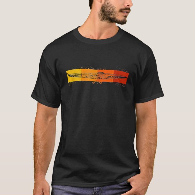 Camiseta Kayak Whitewater Rafting - Regalo retro vintage T- (Anverso)
