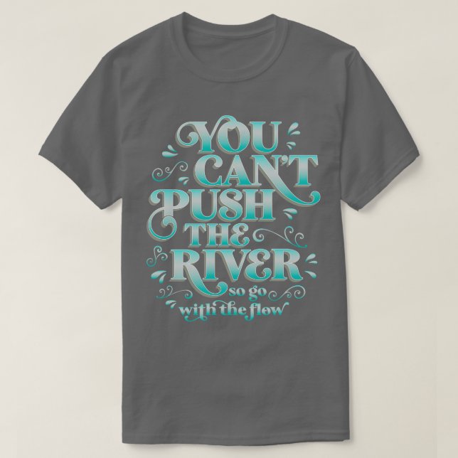 Camiseta Kayaker Cita De Rafting De Agua Blanca Para La Guí (Diseño del anverso)