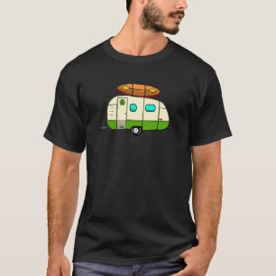 Camiseta Kayaking Camping Caravan Kayak Paddling