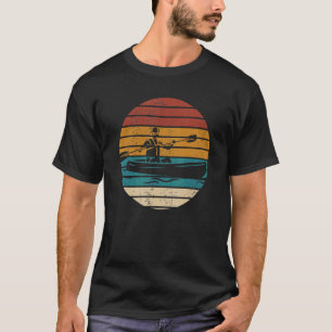Camiseta Kayaking Canoe Boating Vintage Kayak