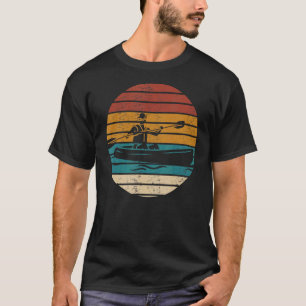 Camiseta Kayaking Canoe Boating Vintage Kayak