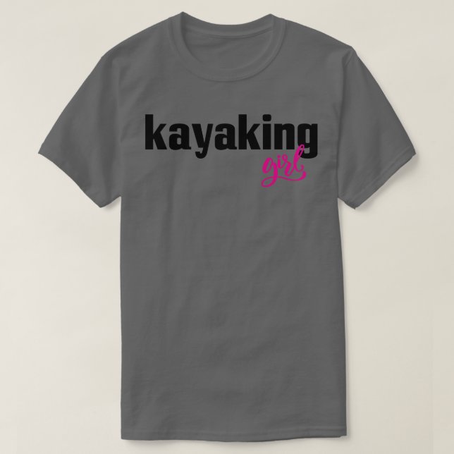 Camiseta Kayaking Chica (Diseño del anverso)