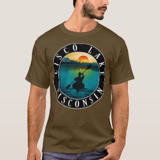 Camiseta Kayaking del lago Wisconsin de Cisco