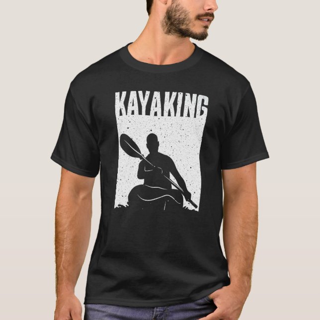 Camiseta Kayaking For Men Women Kayak Rafting Row   3 (Anverso)