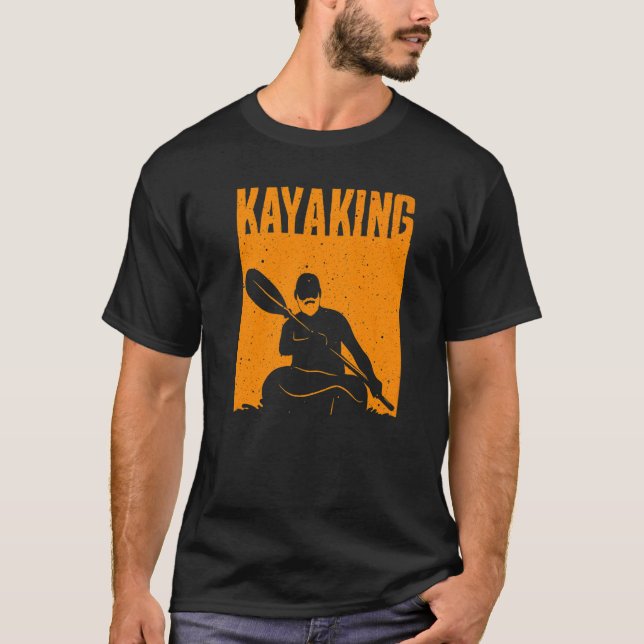 Camiseta Kayaking For Men Women Kayak Rafting Row   4 (Anverso)