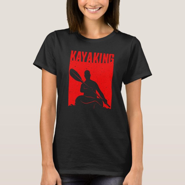 Camiseta Kayaking For Men Women Kayak Rafting Row   5 (Anverso)