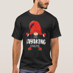 Camiseta Kayaking Gnome Navidades de grupo familiar Paj