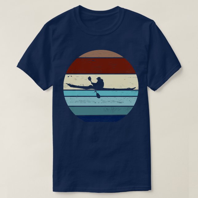Camiseta Kayaking Kayak Yak Life Paddling Rafting Canoeing (Diseño del anverso)