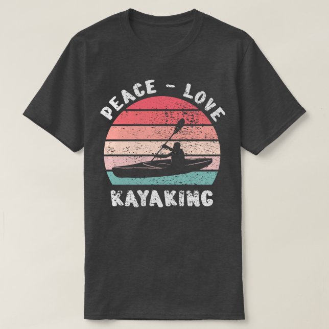 Camiseta Kayaking Kayaking (Diseño del anverso)