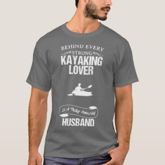Camiseta Kayaking Lover Sorprendente Esposo Gracioso Por Re