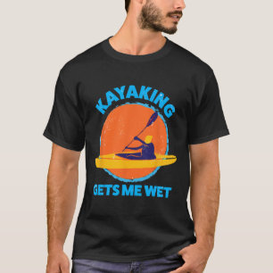 Camiseta Kayaking me hace Navidades divertidos de Halloween
