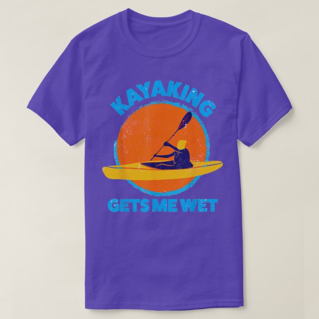 Camiseta Kayaking me moja Navidades divertidos de Halloween (Diseño del anverso)
