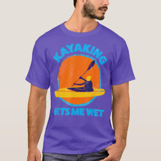 Camiseta Kayaking me moja Navidades divertidos de Halloween