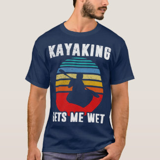 Camiseta Kayaking me moja Navidades divertidos de Halloween