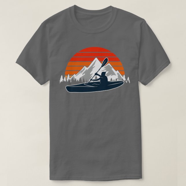 Camiseta Kayaking Paddle Rowing (Diseño del anverso)