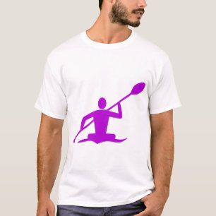 Camiseta Kayaking - Púrpura