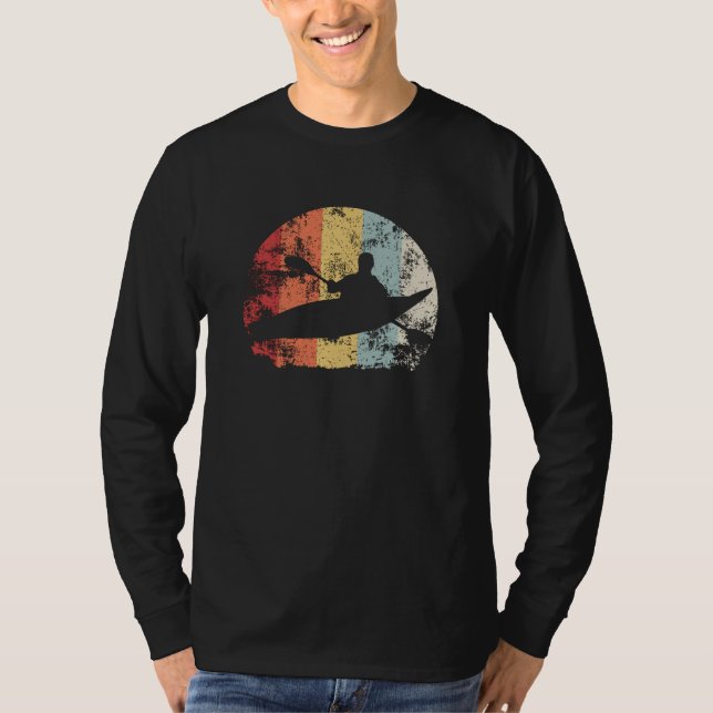 Camiseta Kayaking Retro (Anverso)