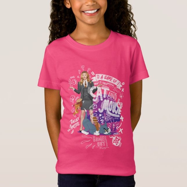 Camiseta Kayla, Tom y Jerry - Un juego de gato y ratón (Anverso)