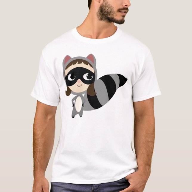 Camiseta ¡Kaylee el mapache! (Anverso)