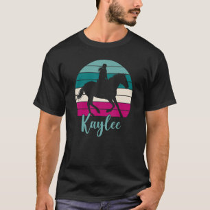 Camiseta Kaylee Name Equestrian Kaylee Horse Chica