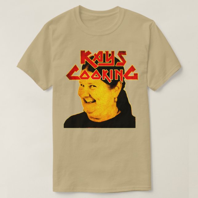 CAMISETA KAYS COOKING (Diseño del anverso)