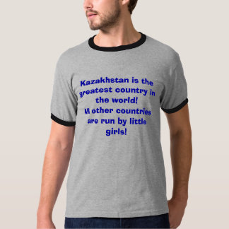 Camiseta Kazajistán es el país más grande del mundo…