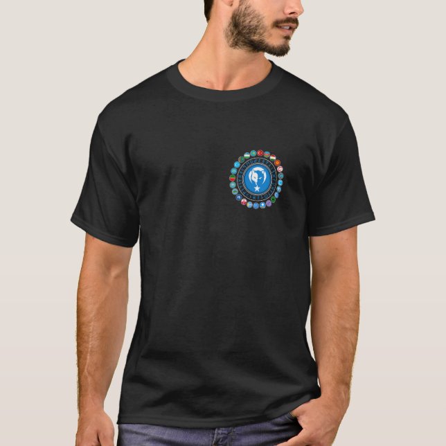 Camiseta Kazajistán: Gokturk Turan Bandera Turca Bayragi (Anverso)