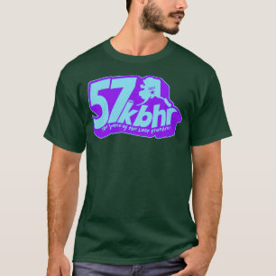 Camiseta KBHR 57 AM Estación de Radio de Exposición Septent
