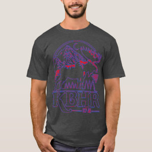 Camiseta KBHR 57 AM Northern Exposure Radio Station TShirt