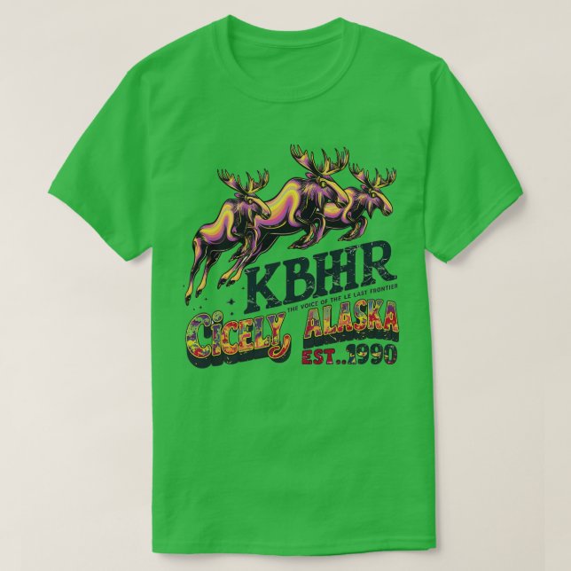 Camiseta KBHR Cicely Alaska TShirt 2 (Diseño del anverso)