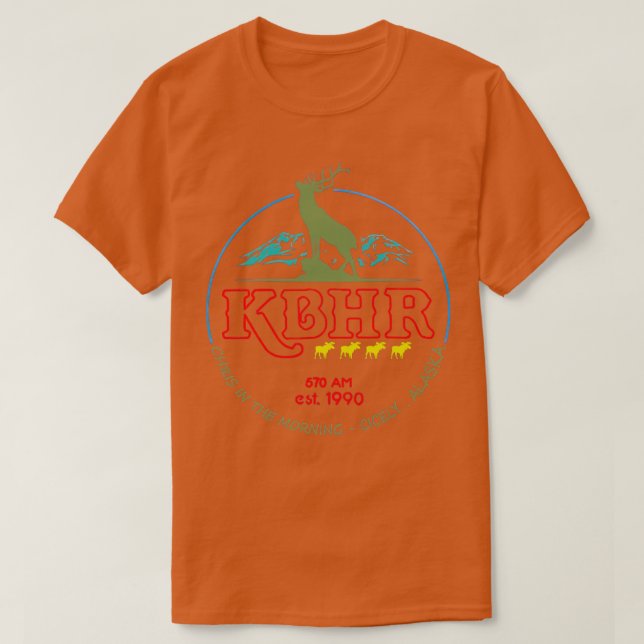 Camiseta KBHR Northern Exposure TShirt 1 (Diseño del anverso)