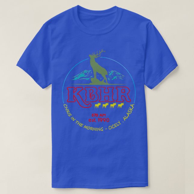Camiseta KBHR Northern Exposure TShirt 3 (Diseño del anverso)