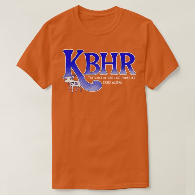 Camiseta kbhr radio fm TShirt (Diseño del anverso)