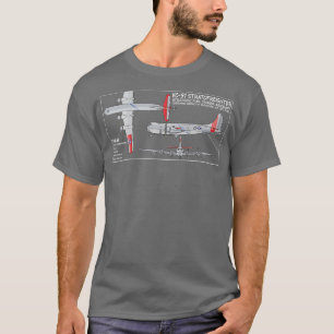 Camiseta KC97 Stratofreighter Avión de Tanque Estadounidens